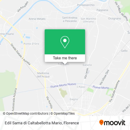 Edil Sama di Caltabellotta Mario map