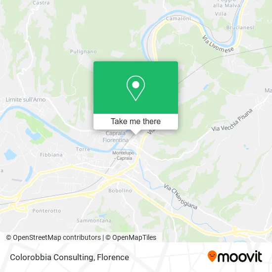 Colorobbia Consulting map