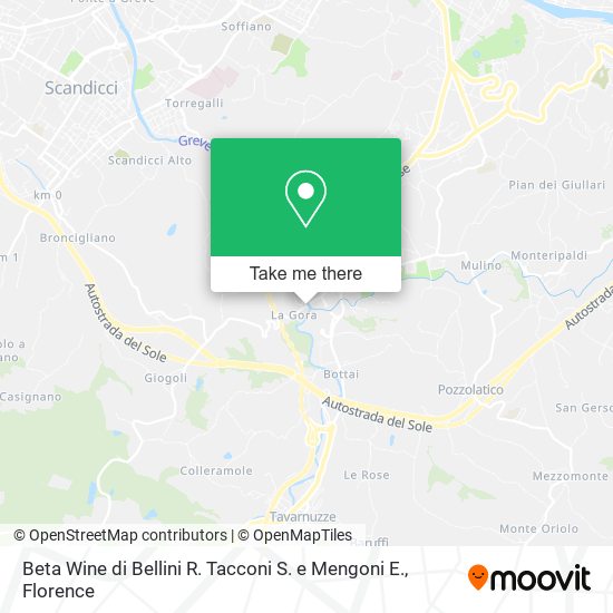 Beta Wine di Bellini R. Tacconi S. e Mengoni E. map