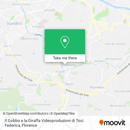 Il Gobbo e la Giraffa Videoproduzioni di Toci Federica map
