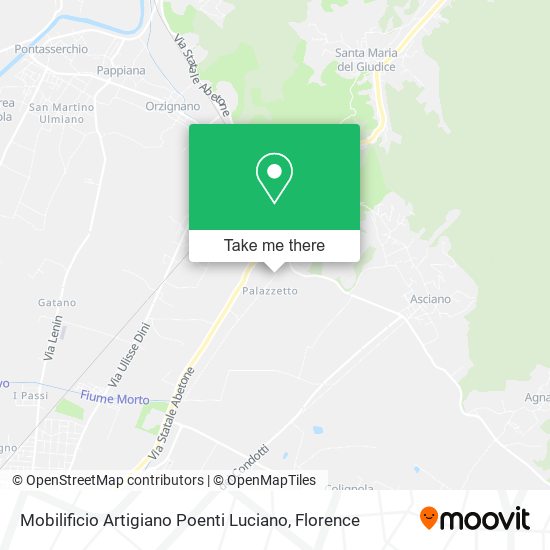 Mobilificio Artigiano Poenti Luciano map