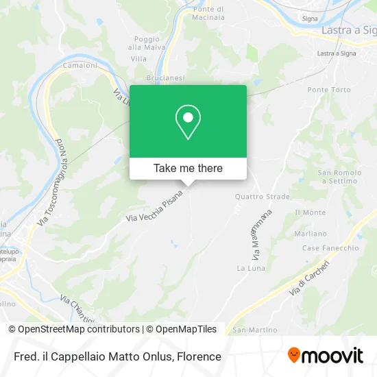 Fred. il Cappellaio Matto Onlus map
