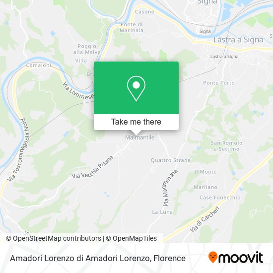 Amadori Lorenzo di Amadori Lorenzo map