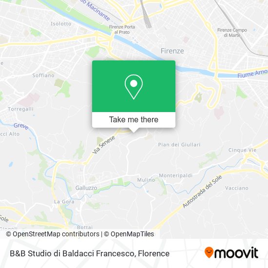 B&B Studio di Baldacci Francesco map