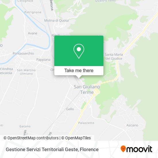 Gestione Servizi Territoriali Geste map