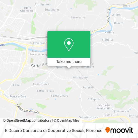 E Ducere Consorzio di Cooperative Sociali map