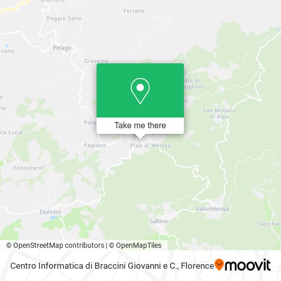 Centro Informatica di Braccini Giovanni e C. map