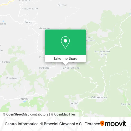 Computer Center by Braccini Giovanni and Company map