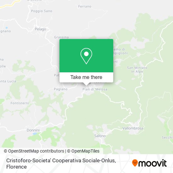 Cristoforo-Societa' Cooperativa Sociale-Onlus map