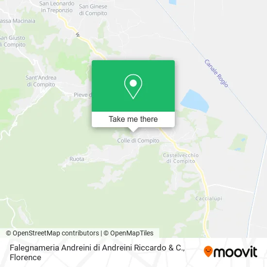 Falegnameria Andreini di Andreini Riccardo & C. map