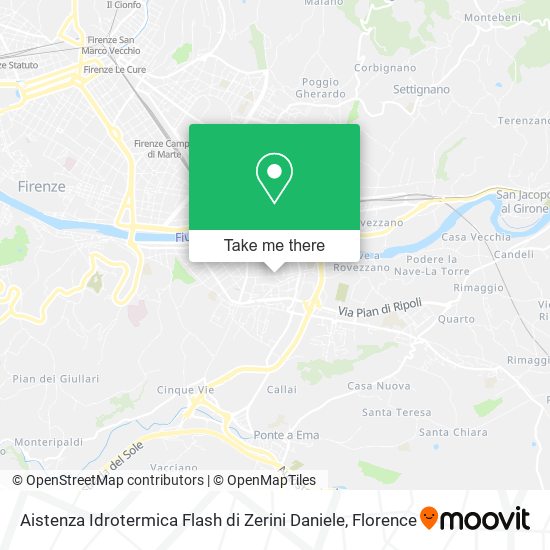 Aistenza Idrotermica Flash di Zerini Daniele map