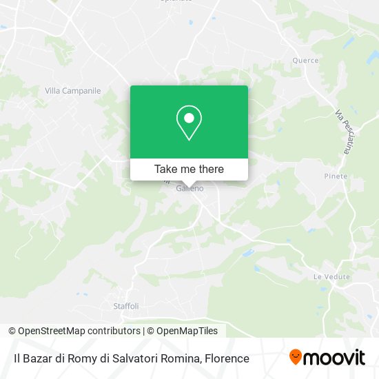 Il Bazar di Romy di Salvatori Romina map