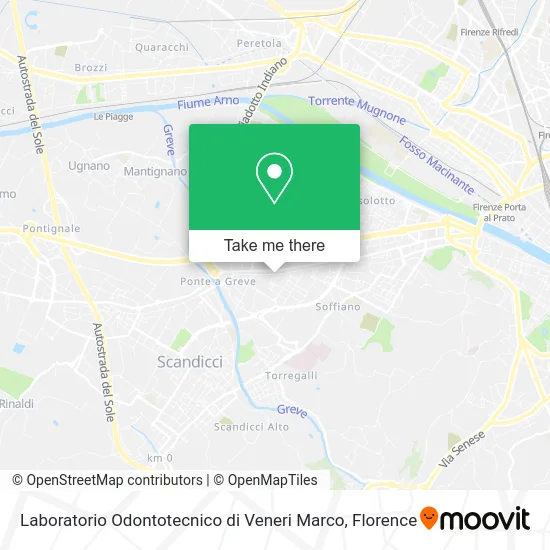 Laboratorio Odontotecnico di Veneri Marco map