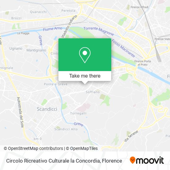 Circolo Ricreativo Culturale la Concordia map