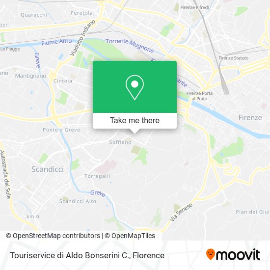 Touriservice di Aldo Bonserini C. map