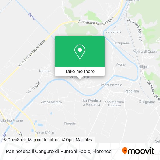 Paninoteca il Canguro di Puntoni Fabio map