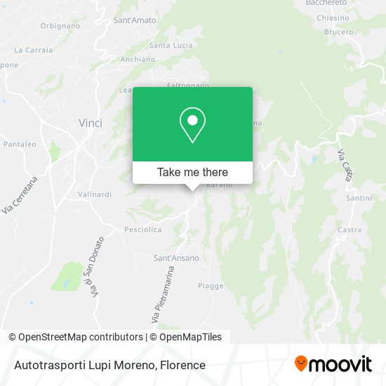 Autotrasporti Lupi Moreno map