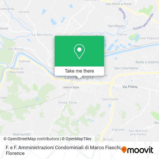 F. e F. Amministrazioni Condominiali di Marco Fiaschi map