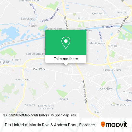 Pitt United di Mattia Riva & Andrea Ponti map