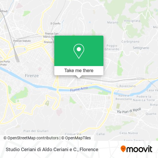 Studio Ceriani di Aldo Ceriani e C. map