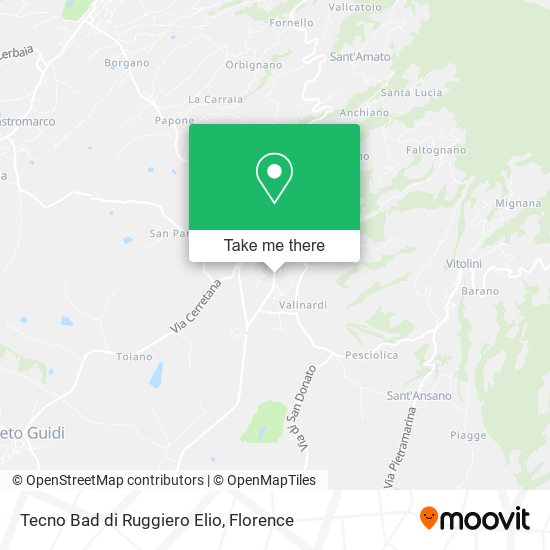 Tecno Bad di Ruggiero Elio map