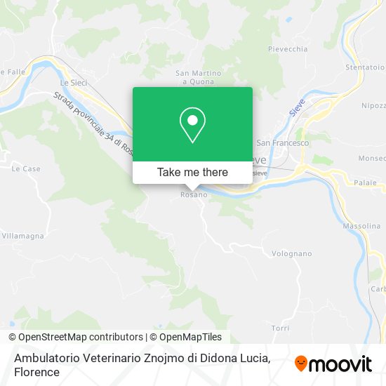 Ambulatorio Veterinario Znojmo di Didona Lucia map
