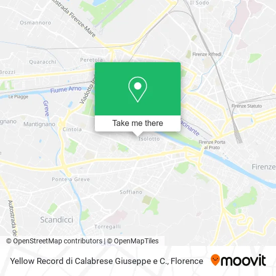 Yellow Record di Calabrese Giuseppe e C. map