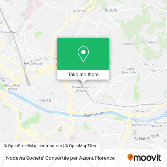 Nodavia Societa' Consortile per Azioni map