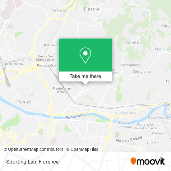 Sporting Lab map