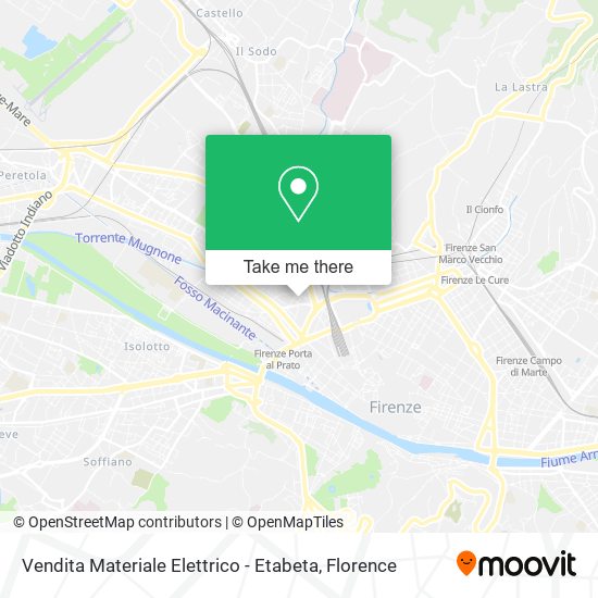 Vendita Materiale Elettrico - Etabeta map