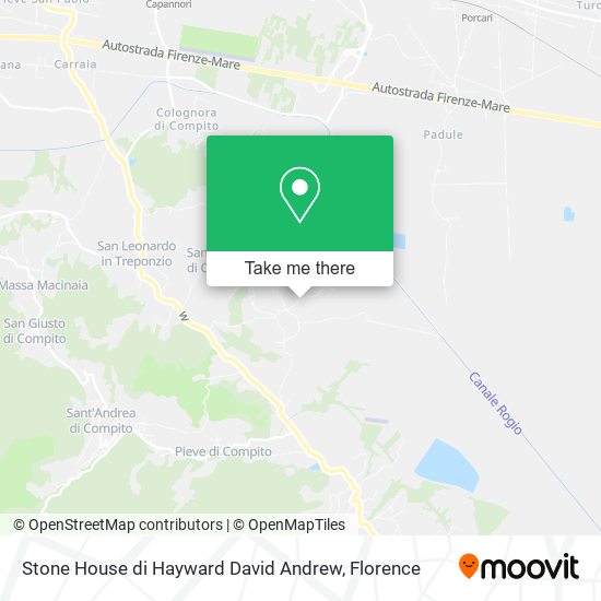 Stone House di Hayward David Andrew map