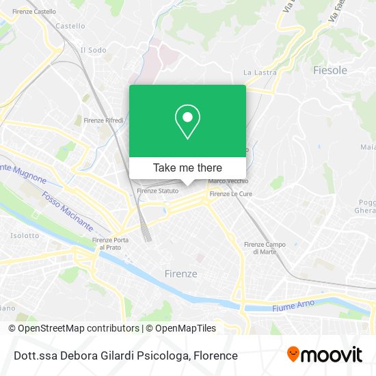 Dott.ssa Debora Gilardi Psicologa map