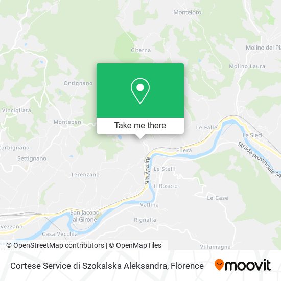 Cortese Service di Szokalska Aleksandra map