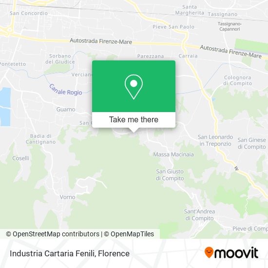 Industria Cartaria Fenili map