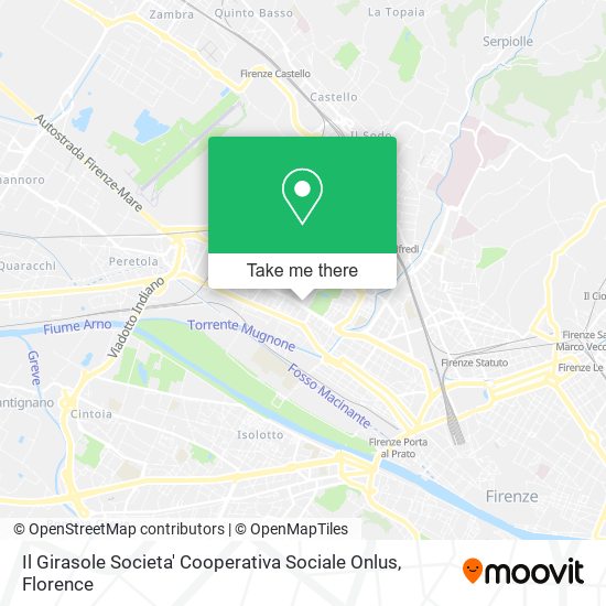 Il Girasole Societa' Cooperativa Sociale Onlus map