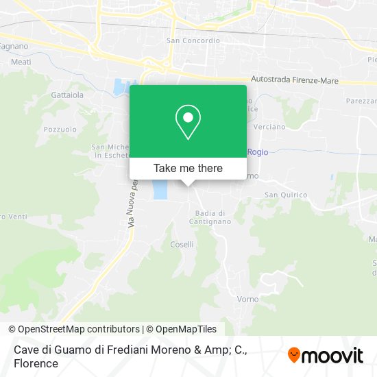 Cave di Guamo di Frediani Moreno & Amp; C. map