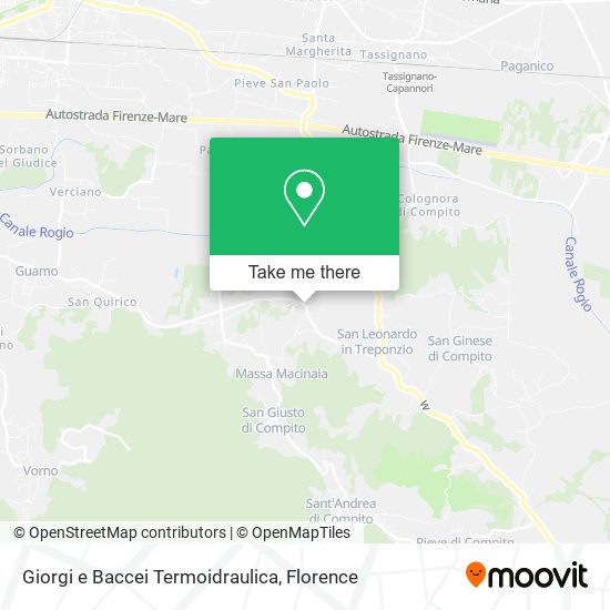 Giorgi e Baccei Termoidraulica map