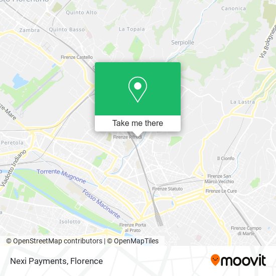 Nexi Payments map