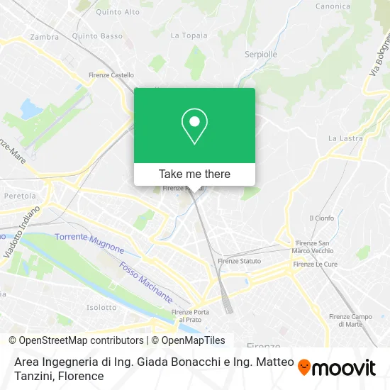 Area Ingegneria di Ing. Giada Bonacchi e Ing. Matteo Tanzini map