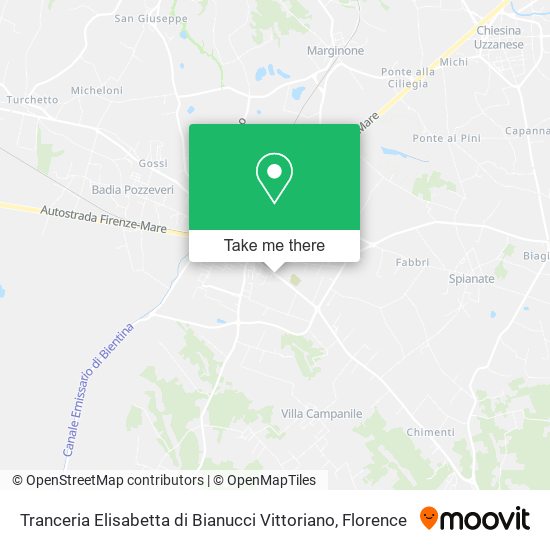 Tranceria Elisabetta di Bianucci Vittoriano map