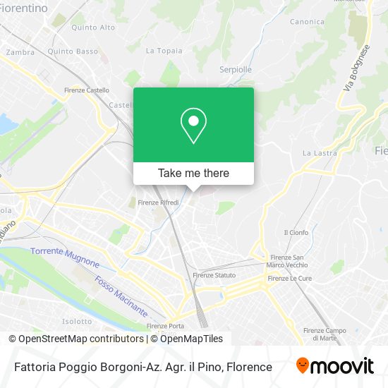 Fattoria Poggio Borgoni-Az. Agr. il Pino map