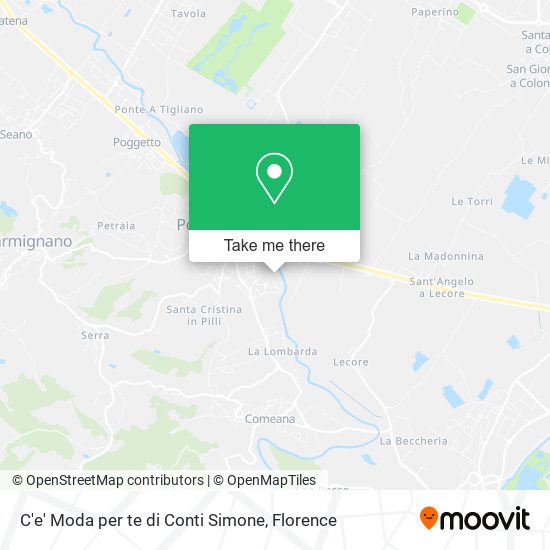 C'e' Moda per te di Conti Simone map