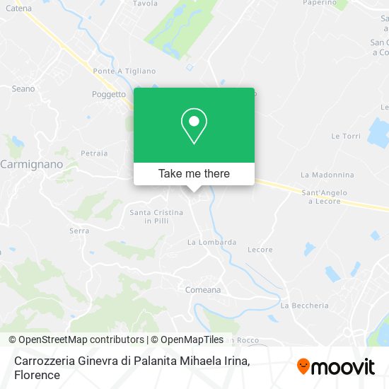 Carrozzeria Ginevra di Palanita Mihaela Irina map