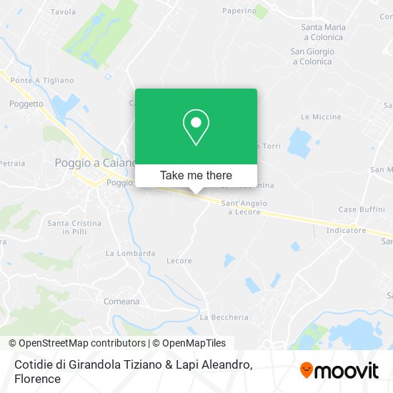 Cotidie di Girandola Tiziano & Lapi Aleandro map
