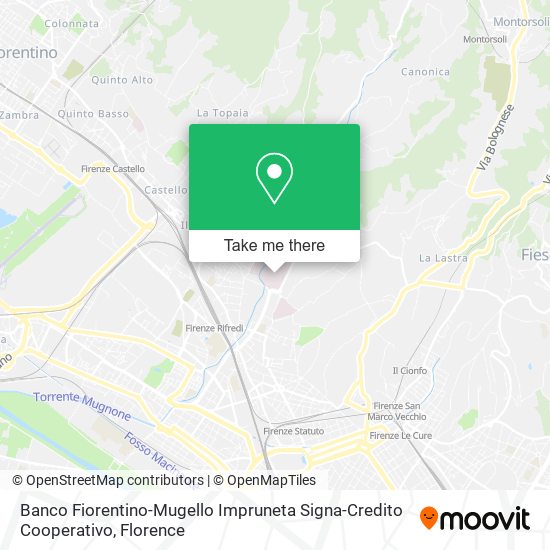 Banco Fiorentino-Mugello Impruneta Signa-Credito Cooperativo map