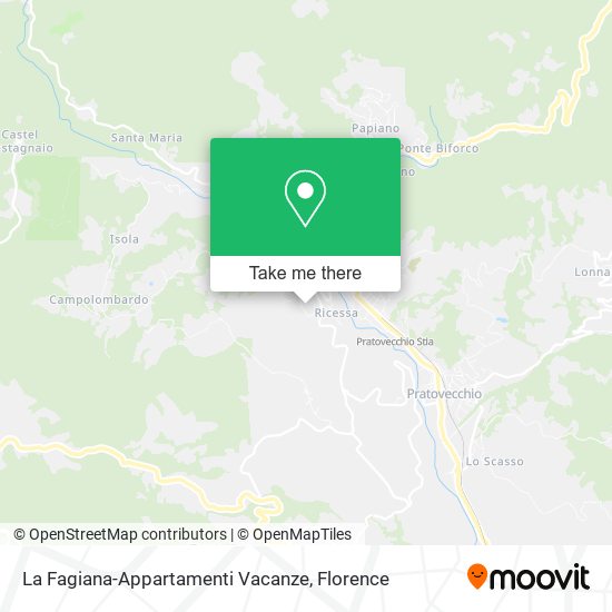 La Fagiana-Appartamenti Vacanze map