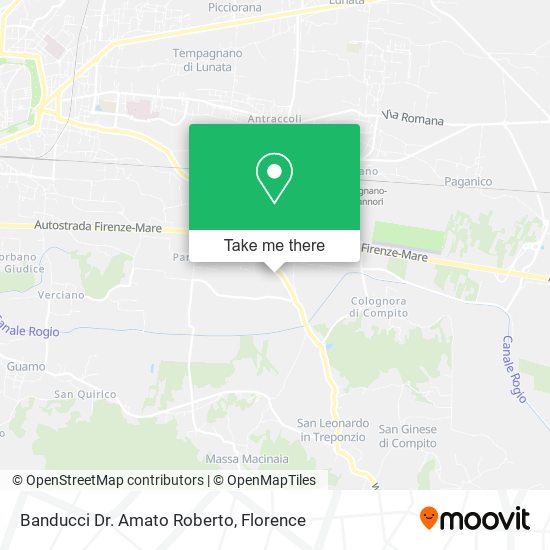 Banducci Dr. Amato Roberto map