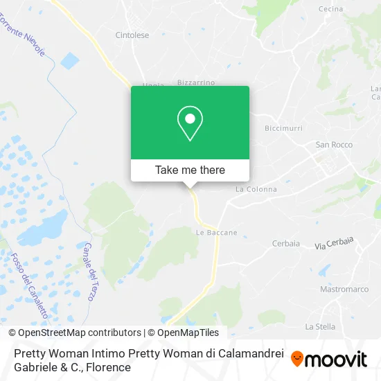 Pretty Woman Intimate by Gabriele Calamandrei & Co. map