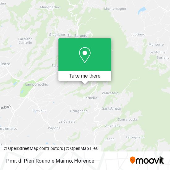 Pmr. di Pieri Roano e Maimo map
