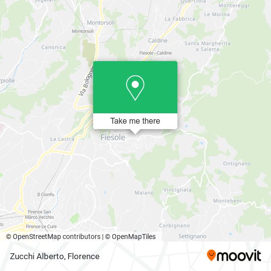 Zucchi Alberto map